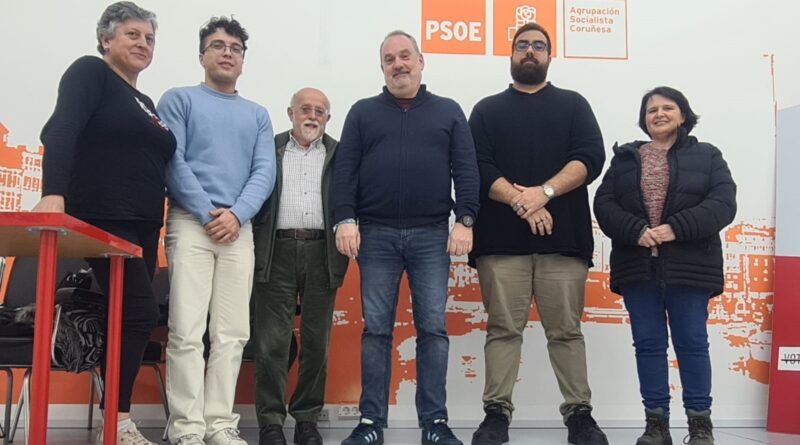 A CRMH da Coruña reúnese coas Xuventudes Socialistas