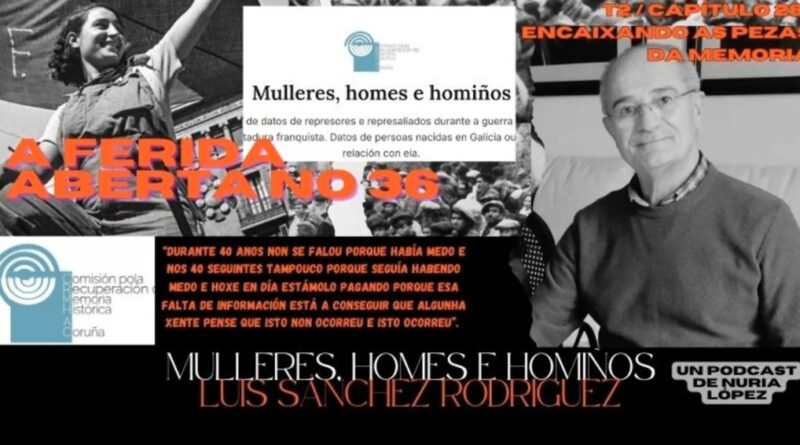 Entrevista a Luis Sánchez, autor da base de datos “Mulleres, homes e homiños”