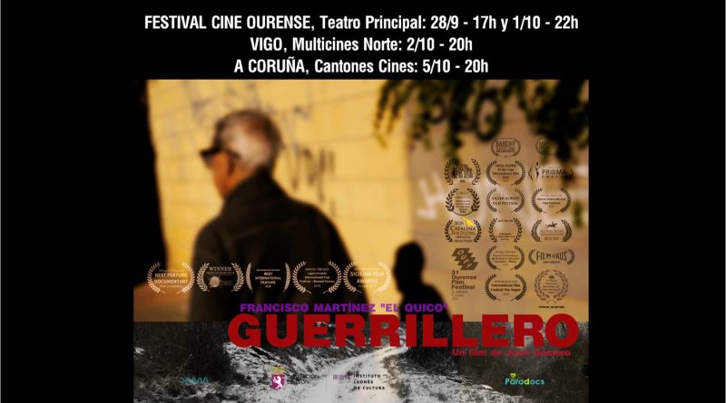 Estrea na Coruña do documental “Guerrillero”